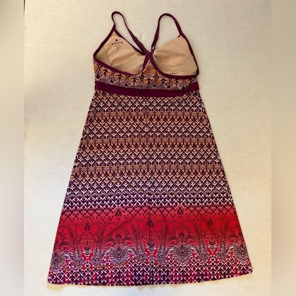 Athleta Shore break racerback beach dress w/adjustable straps Sz-S. D3 - Picture 4 of 7